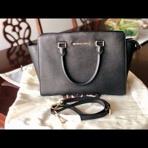 MK Selma large satchel